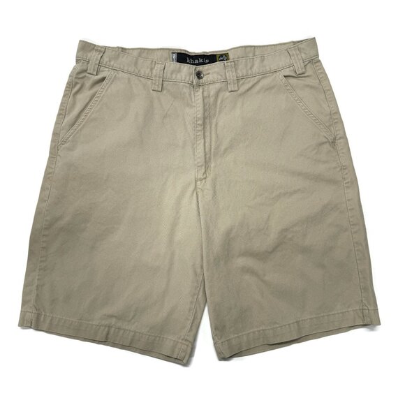 Levis Silvertab Khakis Corduroy Shorts Mens 38 Cotton Vintage Retro
